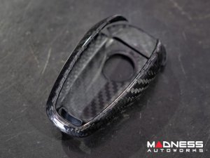 Alfa Romeo Tonale Key Fob Cover  - Carbon Fiber - Black